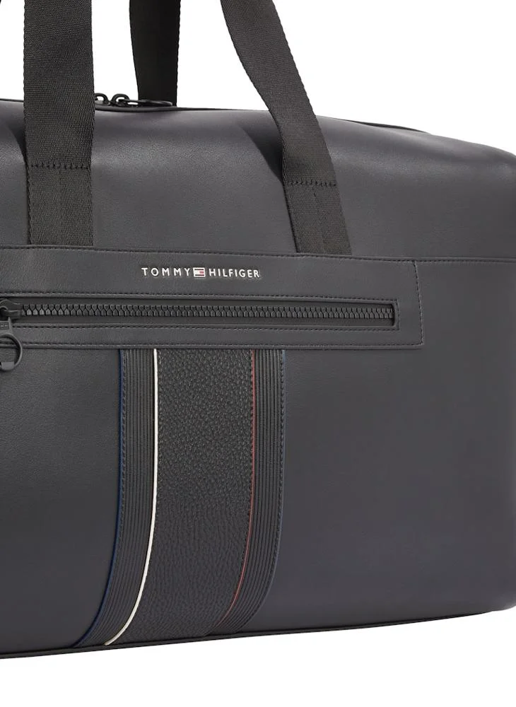 TOMMY HILFIGER Logo Top Handle Duffle Bag