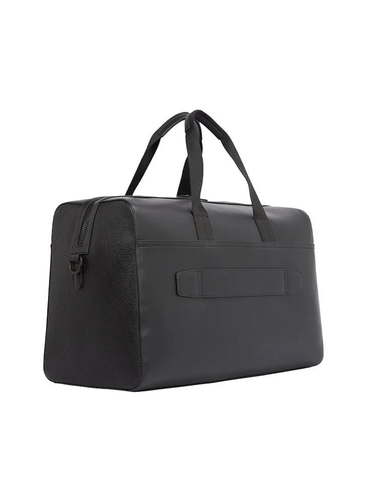 تومي هيلفيغر Logo Top Handle Duffle Bag