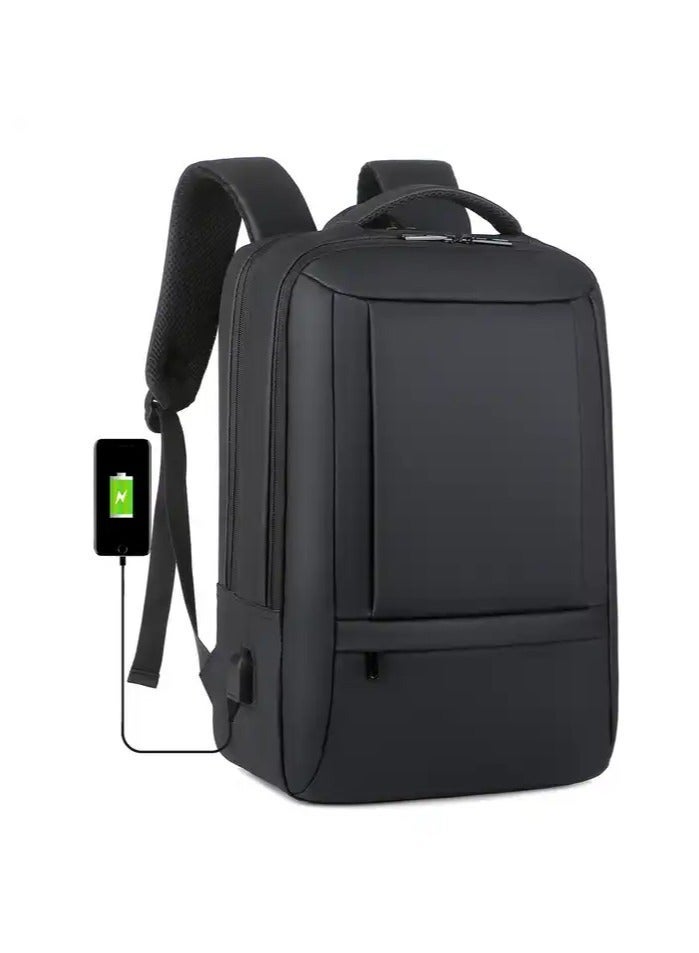 SamoDani Waterproof Laptop Backpack with USB Charging Port | Anti-Theft Travel & Office Backpack for Men & Women - Image 1