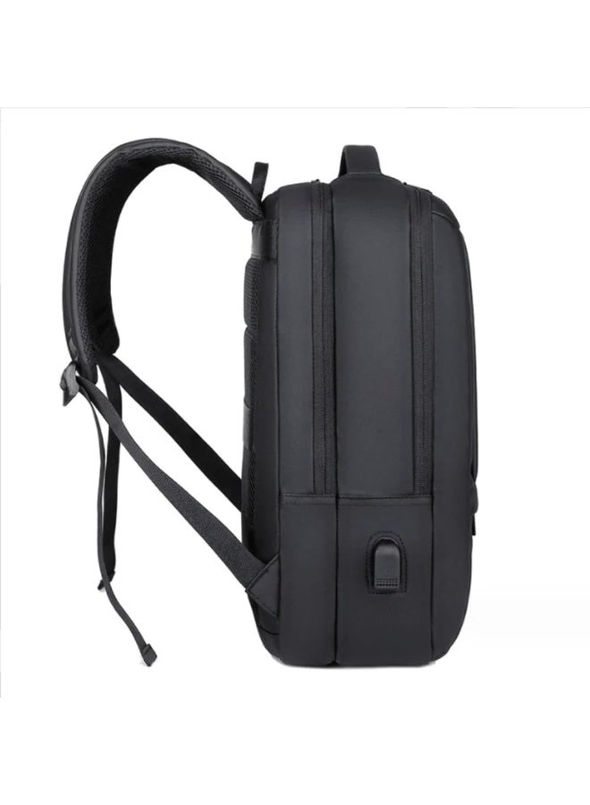 SamoDani Waterproof Laptop Backpack with USB Charging Port | Anti-Theft Travel & Office Backpack for Men & Women - Image 4