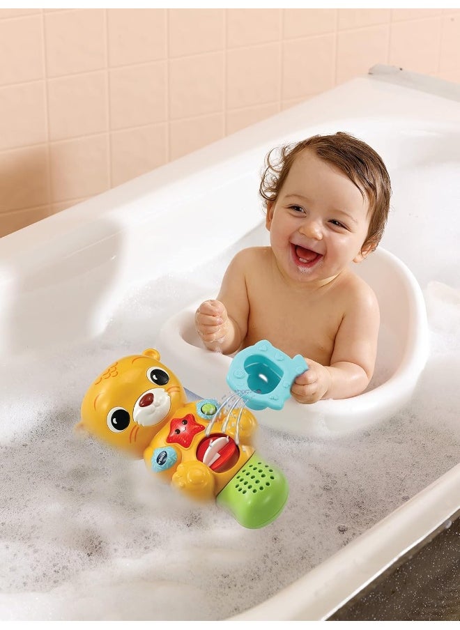 vtech VTech Splashing Fun Otter, Bath Toy for 1 Year Olds  - Image 3