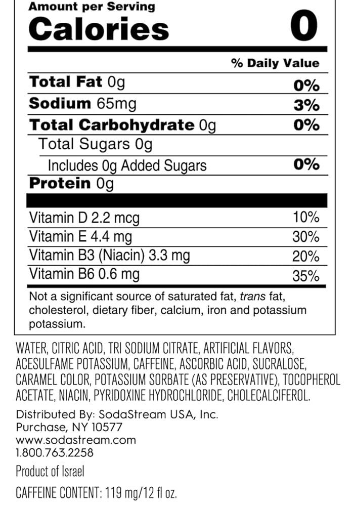 SodaStream Diet Xtreme Energy Drink Mix 4 Pack - Image 2