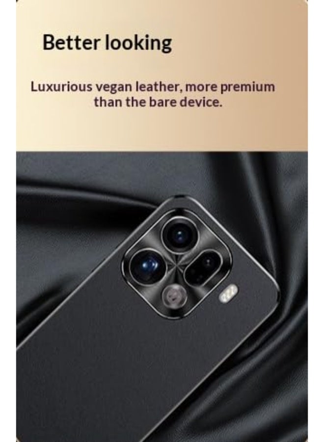 عام غطاء جلدى فاخر متوافق مع أوبو فايند X9 برو، غطاء خفيف الوزن مقاوم للصدمات والسقوط. - Image 2