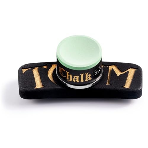 TAOM Magnetite Combo Billiard Chalk Holder Billiard Snooker Pool Cue Premium Chalk 2.0 Green in Branded Box - Image 1