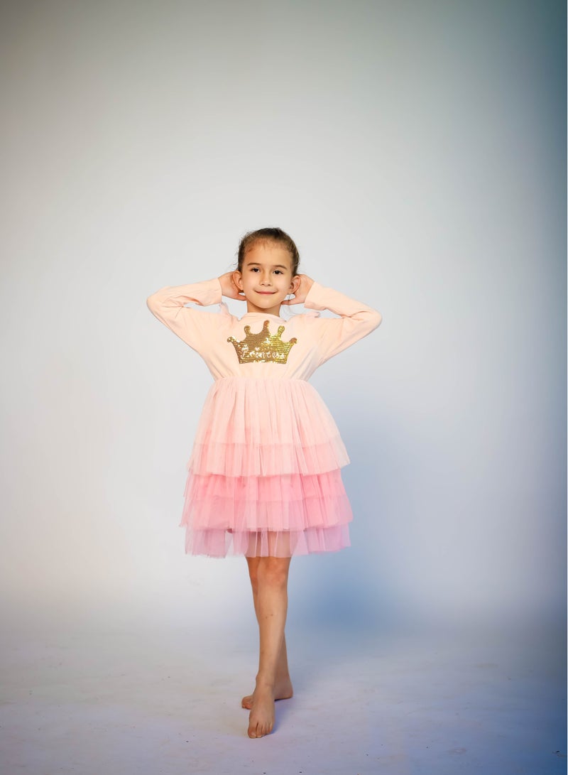 D'Daniela Layered Tulle Dress - Image 1