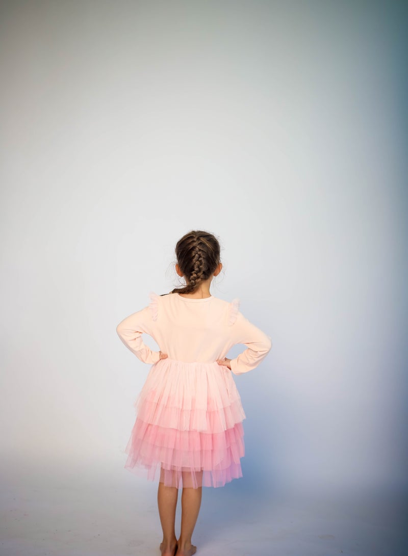 D'Daniela Layered Tulle Dress - Image 4