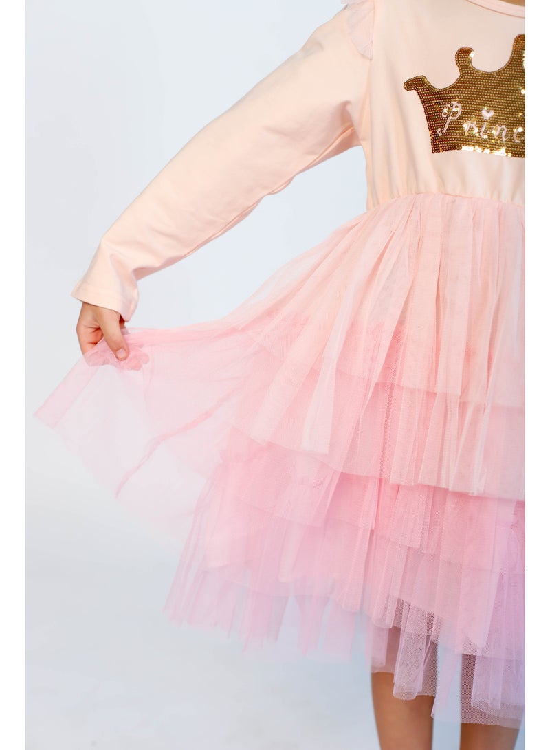 D'Daniela Layered Tulle Dress - Image 3