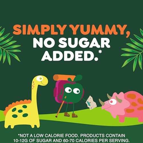 GoGo squeeZ Fruit & veggieZ Applesauce and Puree Variety Pack, Jurassic Pear, Roarrrr Berry & Prehistoric Peach, 3.2 oz (Pack of 20), Unsweetened Snacks for Kids, BPA Free Pouches - Image 3