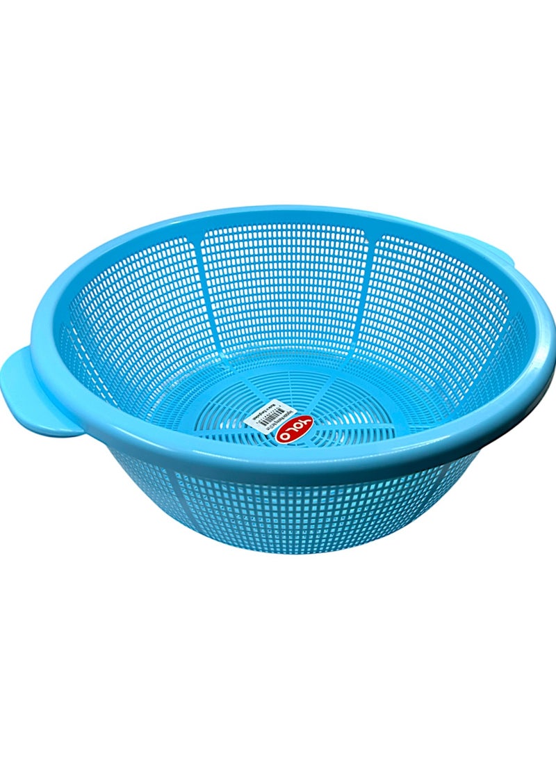 YOLO Multi Purpose Plastic Stainer Colander Washing Net for Fruits, Vegetable and Meat -37cm - Image 3