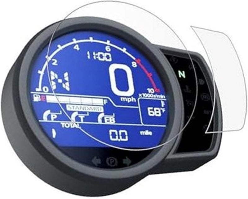 Vuzmode Motorcycle Dashboard Screen Protector - Image 1