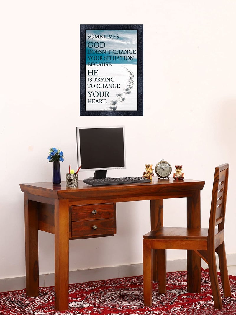 pnf Poster And Frames Motivational Quotes Frames With Acrylic Sheet | For Living, Bedroom | Home Decoration Item | Best Gifting Option (13.5x19 inch) 365 - Image 2