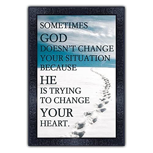 pnf Poster And Frames Motivational Quotes Frames With Acrylic Sheet | For Living, Bedroom | Home Decoration Item | Best Gifting Option (13.5x19 inch) 365 - Image 1