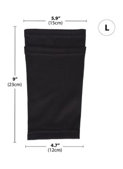 Generic 2 Pairs Breathable Soccer Shin Guard Socks with Pocket, Perfect for Football Shin Pads, Ideal for Kicking, Running, and Cycling  - Image 5