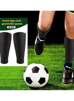 Generic 2 Pairs Breathable Soccer Shin Guard Socks with Pocket, Perfect for Football Shin Pads, Ideal for Kicking, Running, and Cycling  - Image 3