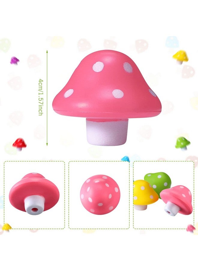 جيريفي كرات التوتر من فطر البولي يوريثان، كرات قابلة للتمدد لتخفيف التوتر، مقاس 1.57 بوصة، ألعاب صغيرة لتخفيف التوتر للبالغين، كرات على شكل فطر، ألعاب تململ للبالغين للاسترخاء والقلق (متعددة الألوان 36 قطعة) - Image 2