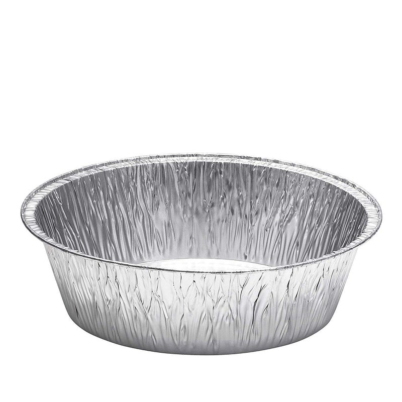 Diplastible 10-Inch Aluminum Dutch Oven Liner Pans | Disposable Cake Pan and Extra Deep Aluminum Foil Pans for Baking, Freezing, and Storage | Durable Aluminum Round Baking Pans | 10 Count - Image 5