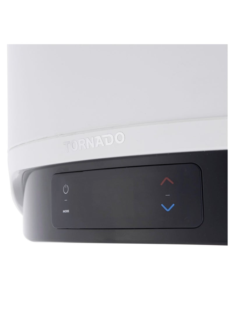 TORNADO TORNADO Electric Water Heater 40 L Enamel Digital White TEEE-40DW  - Image 4