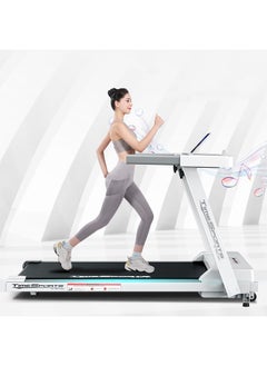 Glanfen 1-8km/h Folding Treadmill Foldable Portable Treadmill Fitness Equipment with LCD for Home Office Digital Smart Treadmill with Large Running Space for Walking Running  - Image 2