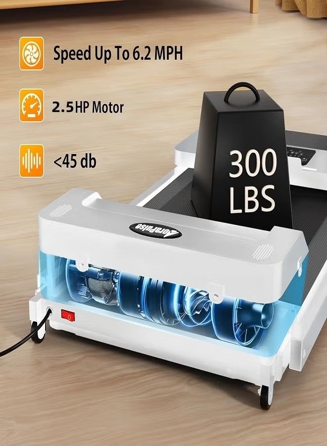 Glanfen Foldable Treadmill 1-8KM/H - Ultra-Quiet Home Walking/Jogging Machine w/ LED Display, Button Control & 100KG Capacity (23KG Lightweight) - Image 3