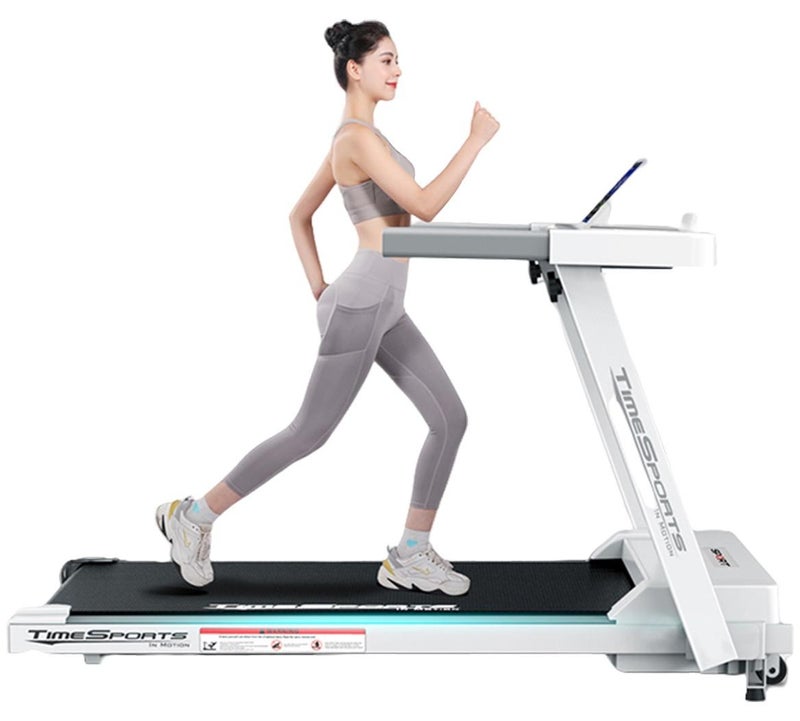 Glanfen Foldable Treadmill 1-8KM/H - Ultra-Quiet Home Walking/Jogging Machine w/ LED Display, Button Control & 100KG Capacity (23KG Lightweight) - Image 1