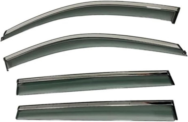 DEMULAX 4PCS Car Window Visor for Yaris XP130 Vitz - Image 1