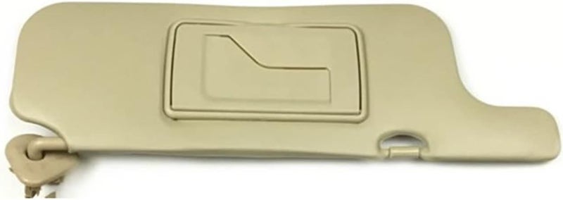 DEMULAX Beige Sun Visor for Toyota Corolla 2003-2012 - Image 1