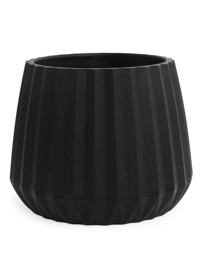 Planter Pot Black Smll 25X25Cm - pzsku/Z0F8A19DBFB62BE9FB3C2Z/45/_/1718169925/424e83ff-aeea-492c-bb2a-558867875013