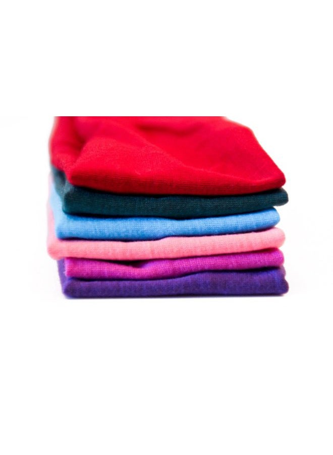 Yeshan Pack of 12 Wide 5 Inch Wicking Stretchy Athletic Bandana Headbands / Head wrap / Yoga Headband / Head Scarf / Best Looking Hairband for Sports or Fashion,candy colors in wide - Image 3