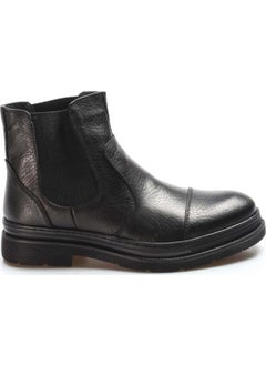 Fast Step Genuine Leather Black Men's Classic Boots 943sma927  - Image 2