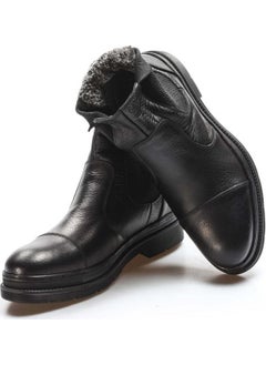 Fast Step Genuine Leather Black Men's Classic Boots 943sma927  - Image 4