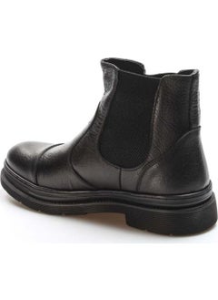 Fast Step Genuine Leather Black Men's Classic Boots 943sma927  - Image 3