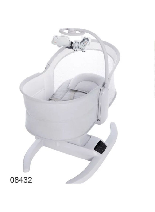 Mastela Ori Euphoria 3D Smart Baby Rocking Crib | Mastela Ori Euphoria 3D Electric Baby Crib | Mastela Ori Euphoria 3D Electric Baby Bassinet | Mastela Ori Euphoria 360° Automatic Rocking Baby Crib | Mastela 360° Smart Rotating Baby Bassinet | Mastela Ori Euphoria 3D Baby Swing & Crib | Mastela 3D Electric Baby Swing and Crib | Mastela Ori Euphoria Multifunction Baby Sleeping Bassinet | Smart Baby Rocking Crib with App Control & Touch Panel | Mastela Ori Euphoria 3D Electric 360° Rotating Baby Crib – Up to 15 kg - Image 2