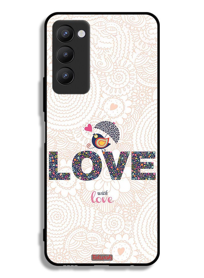 Tolwak Tecno Camon 18P Protective Case Cover Love With Love - Image 2