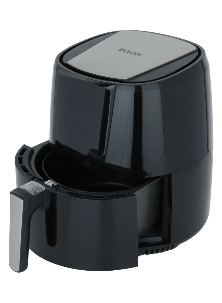 اديسون قلاية هوائية إديسون، 3.2 لتر، 1400 واط، GLA-302/BK - أسود - Image 3