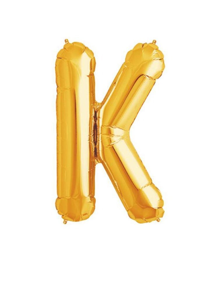 بارتي فن بالون الحروف احباط 40 بوصة (K) اللون الذهبي - Image 1