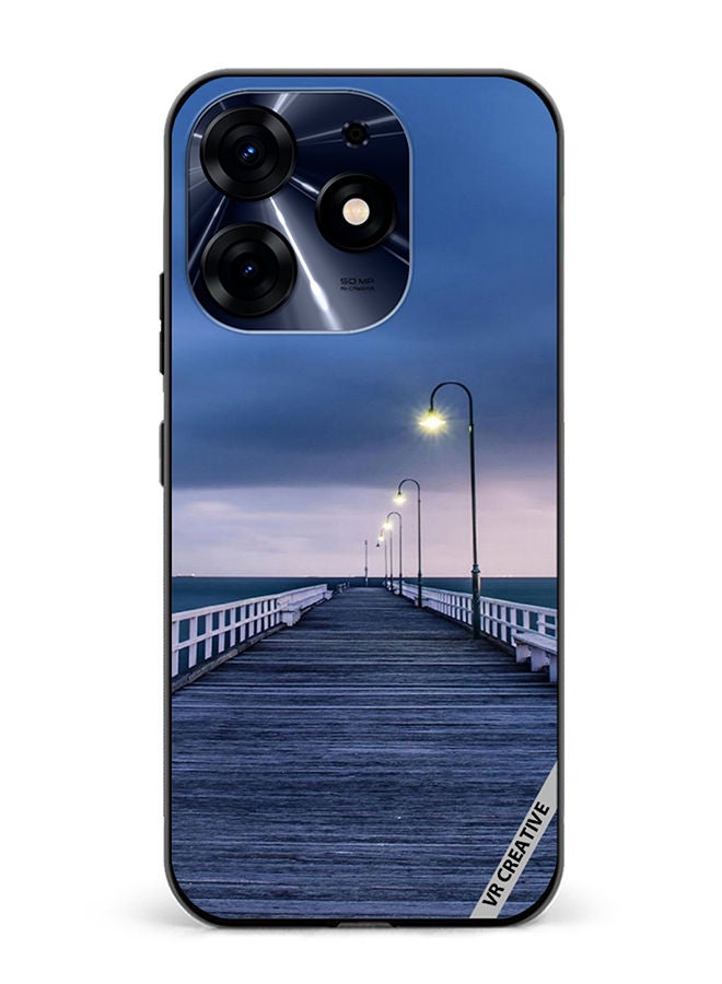 VR CREATIVE Protective Case Cover For Tecno Spark 10 Pro Pathway To Sea Design Multicolour - Image 1