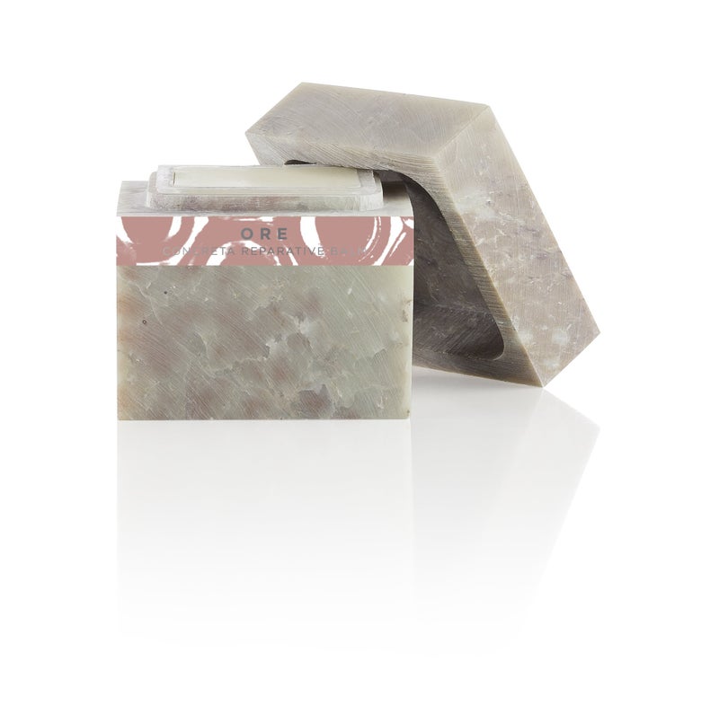 Zents Concreta Firming Repair Balm  Solid Parfum Ore Fragrance  Moisturizing Shea Butter  Coconut Oil for Skin  125 fl oz