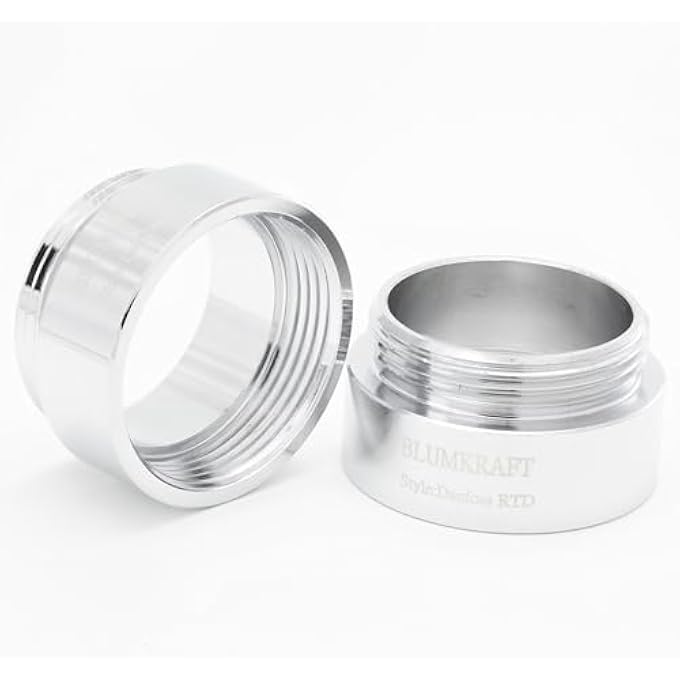 COMPATIBLE WITH DANFOSS RTD RADIATORS: PACK OF 2 ADAPTERS M30 X1.5 FOR THERMOSTAT/THERMOSTATIC HEAD M30X1.5 MALE - Image 2