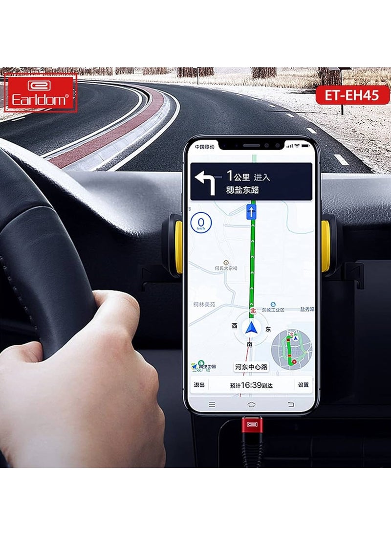 Earldom Dashboard Adjustable 360 Degree Rotation Car Stand Holder For Mobiles  - Image 2