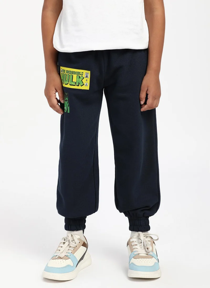 نوتيناتي Nautinati Boys’ The Incredible Hulk Print Joggers | Age 2 - 10 Years