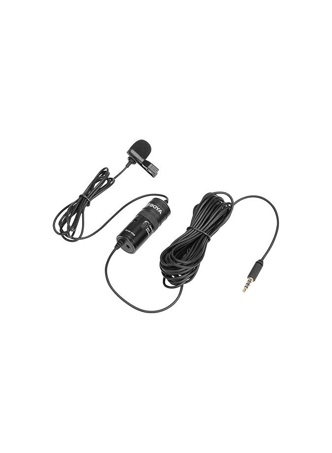 بويا ميكروفون مكثف متعدد الاتجاهات  لكاميرا ايفون واندرويد والكمبيوتر وويندوز - لليوتيوب والمقابلات وتسجيل الفيديو 10 قدم، إضافي، أسود - Image 3