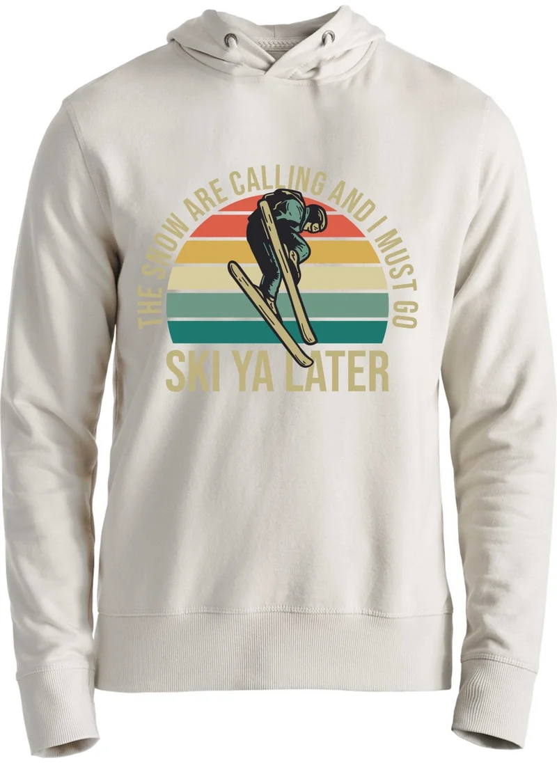 Alfa Tshirt Ski Ya Later Ecru Sweatshirt