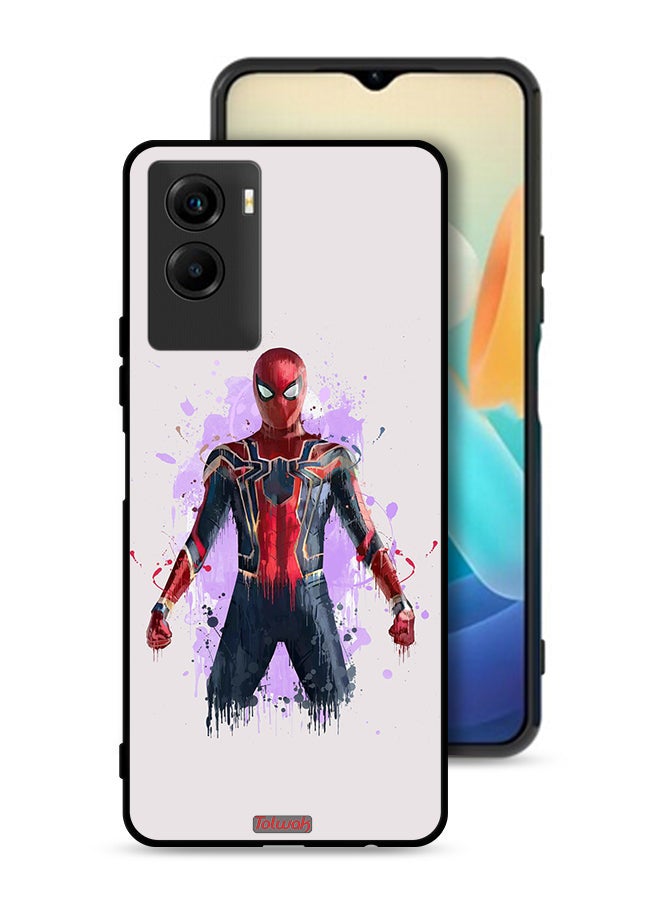 Tolwak Vivo Y55s 5G (2021) Protective Case Cover Iron Spider Artwork - Image 1