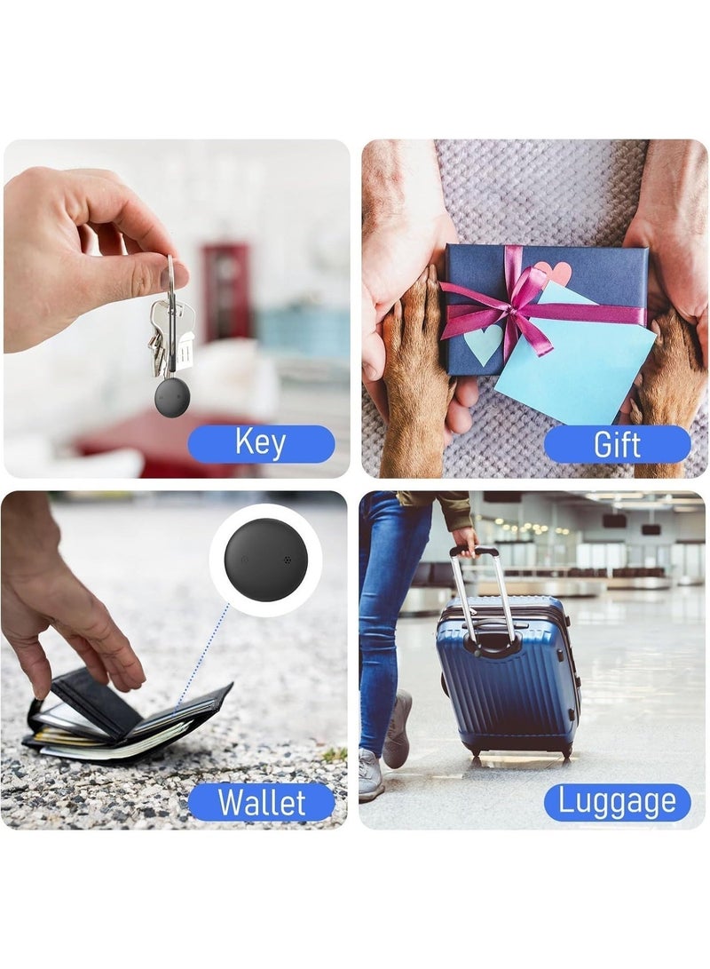 DEIN Bundle of Premium Bluetooth Tag - AirTag replacement - (IOS Only) with Keychain Holder Magnetic Mount Lost Item Locator Apple Find My Compatible, Worldwide Real-Time Tracking Device, Anti Theft, Pet Tracker, Car Tracker, Protective Case, Luggage Tracker and Finder - Image 4