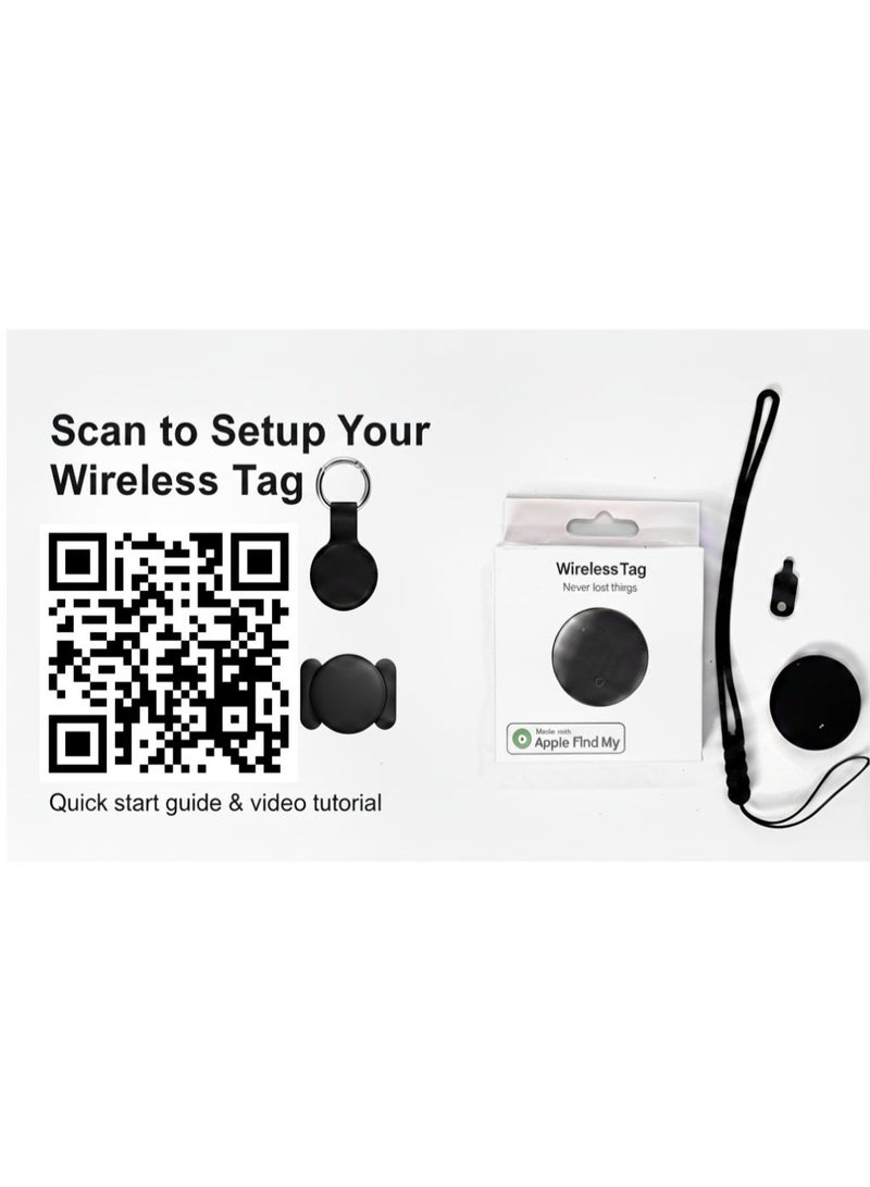 DEIN Premium Smart Tracker Tag for iPhone - AirTag Alternative Compatible with Apple Find My Network, Bluetooth Item Finder with Keychain, Magnetic Mount & Case - Image 3
