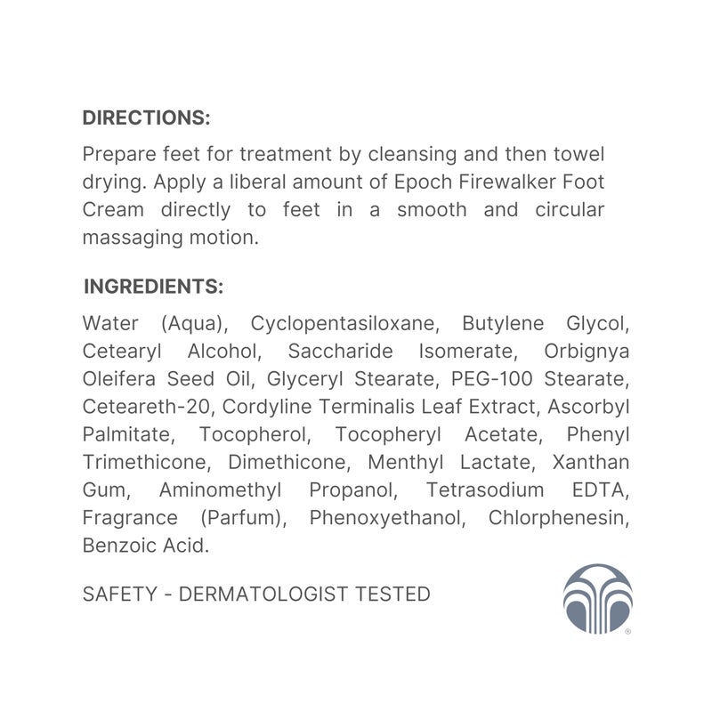 Nu Skin Epoch Firewalker Foot Cream - Image 2