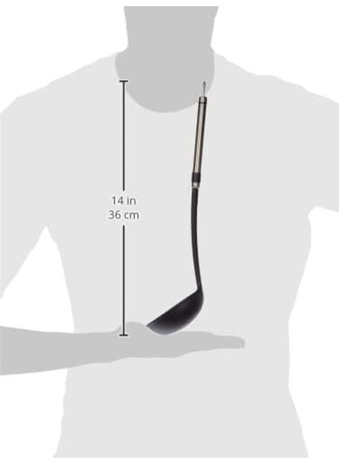 brabantia - Non-stick Soup Ladle Black 36 cm - Image 1