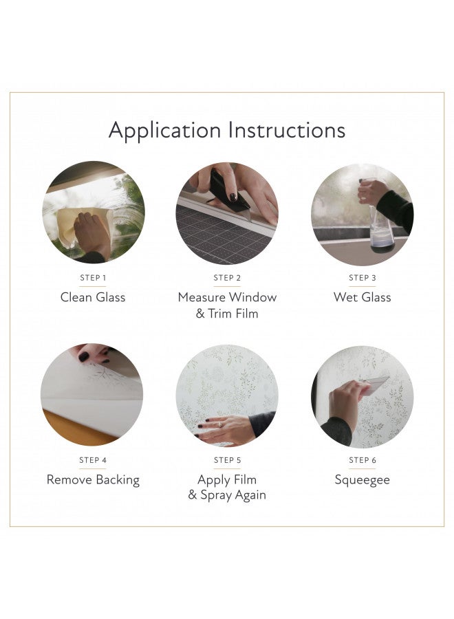 artscape Magnolia Window Film 24" x 36" - Image 2