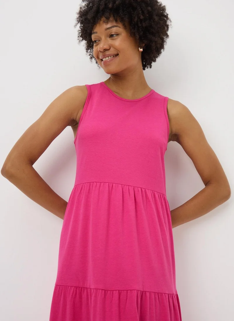 Matalan Pink Tiered Maxi Dress