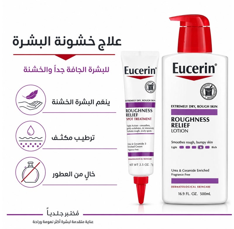 يوسيرين مجموعة يوسيرين لتخفيف خشونة البشرة (لوشن ترطيب الجسم 500 مل + كريم العلاج الموضعي المركز 71 جم) - Image 1